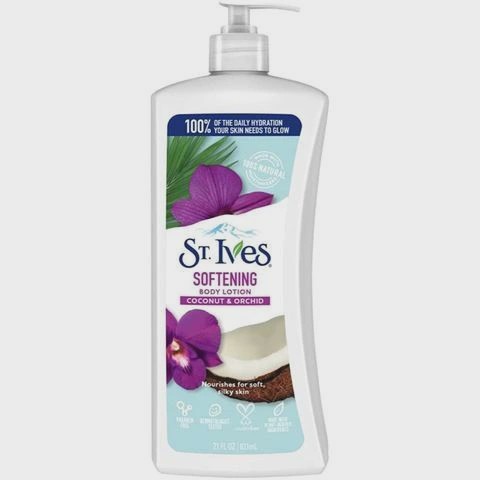 لوسیون بدن ST. Ives مدل Orchid & Coconut حجم 621 میل اصلی