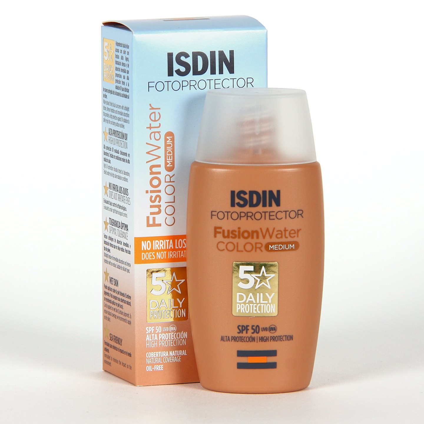 ضد آفتاب فیوژن واتر SPF50 رنگی ایزدین