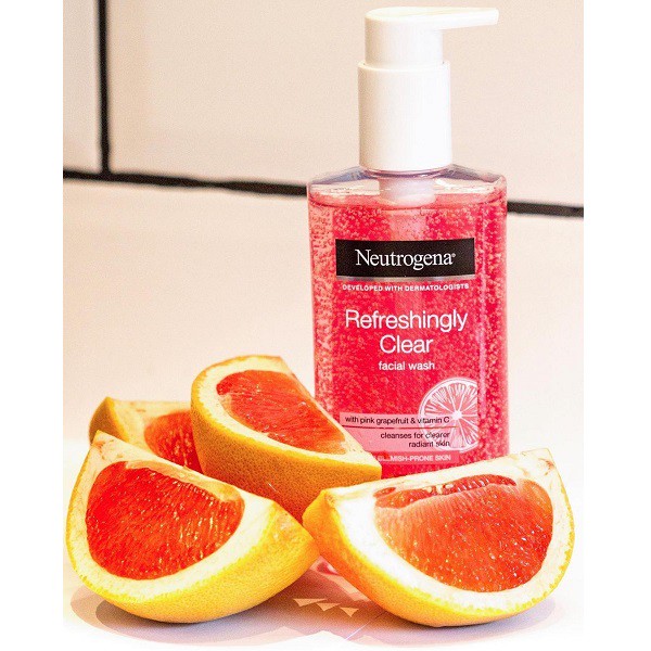 ژل شستشوی صورت گریپ فروت نوتروژینا Neutrogena ( ساخت اروپا )