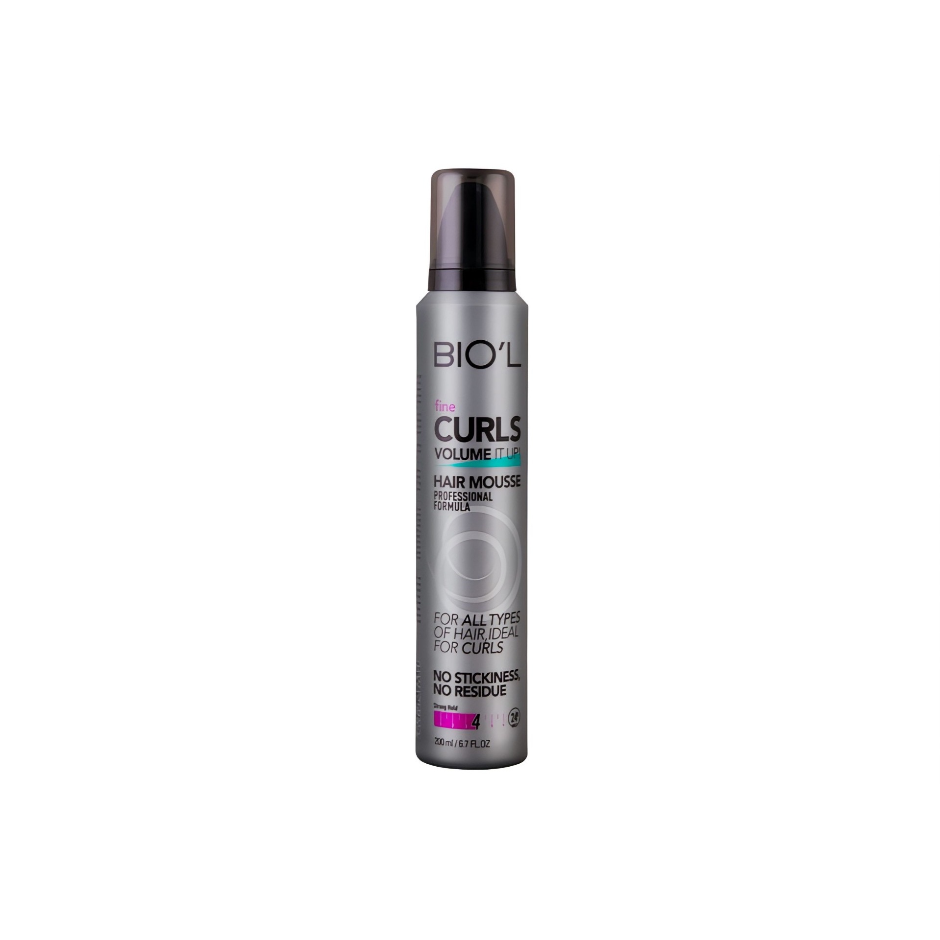 موس مو بیول مدل 4 FINE CURLS حجم 200 میلی لیتر