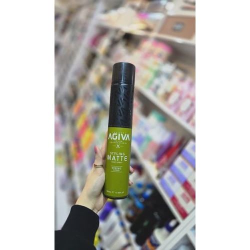 اسپری مو آگیوا مدل Styling Matte Strong سبز