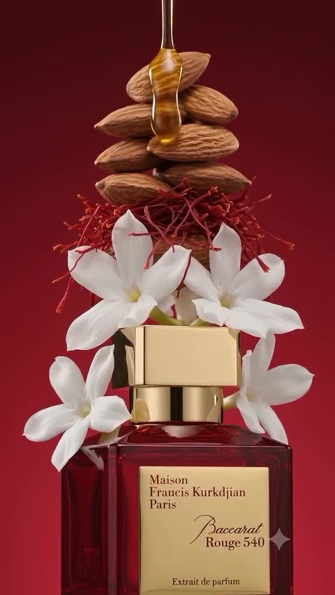 عطر باکارات رژ 540 اسانس لوزی پخش بو قوی،ارسال فوری
