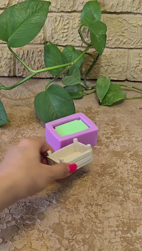 قالب جعبه کوچک قالب سیلیکونی جعبه کوچک