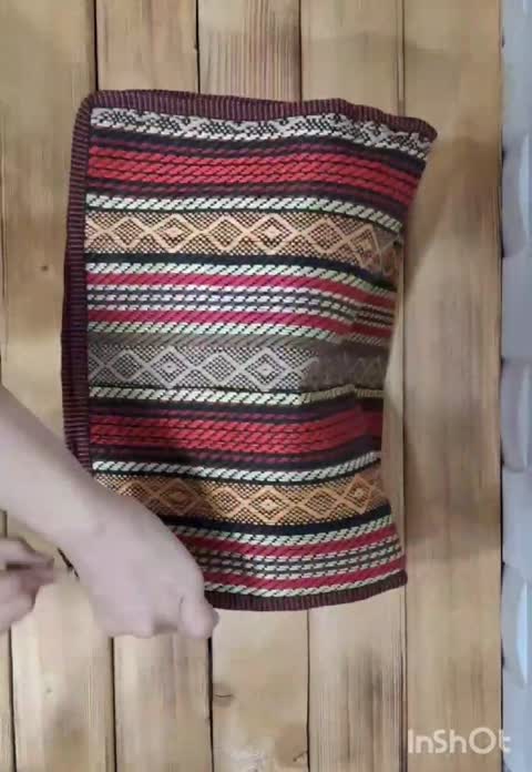 کاور جاجیم سایز 2 مدل رنگی باکس لباس و ژاکت و پتو و حوله زیر تختی و نظم دهنده همه کاره و باکس لباس ضخیم و کاربردی زیبا