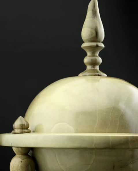 ظرف سرو چوبی ، طرح زحل (پس کرایه)