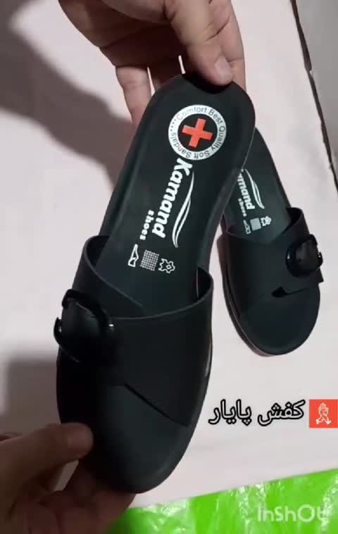دمپایی زنانه دخترانه طبی راحتی کمند 37 تا 42 صندل طبی کمند