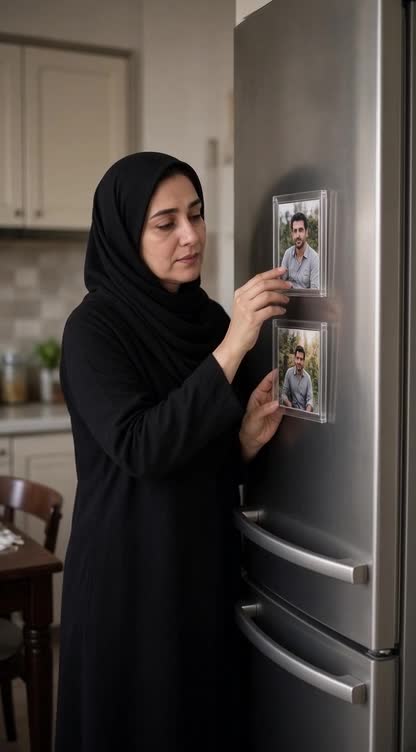 قاب عکس مگنتی پلکسی شفاف(ارسال پس کرایه)