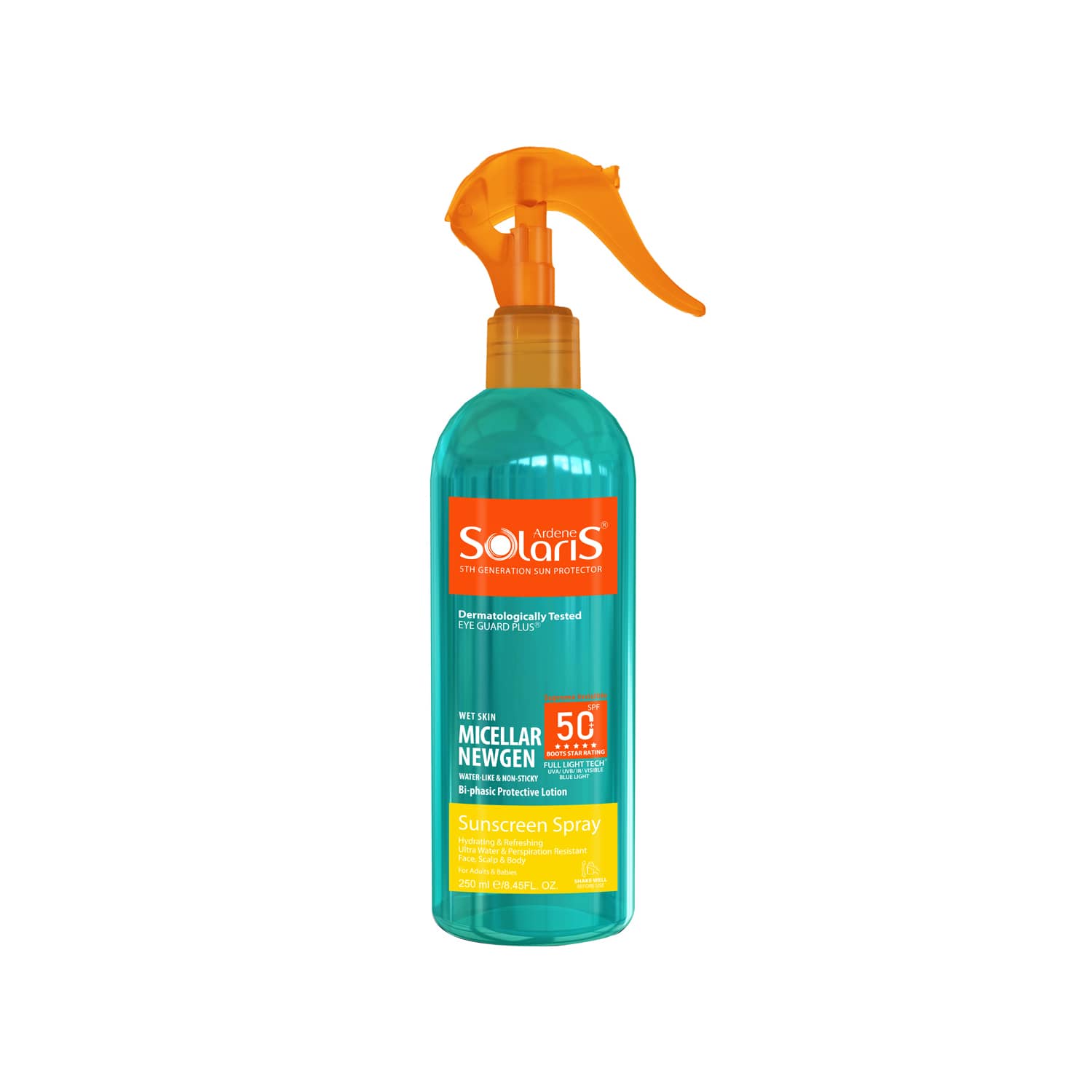 اسپری ضد آفتاب میسلار نیوژن سولاریس آردن SPF 50