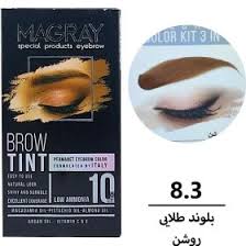 کیت رنگ ابرو ماگرای بلوند طلایی روشن شماره 8.3