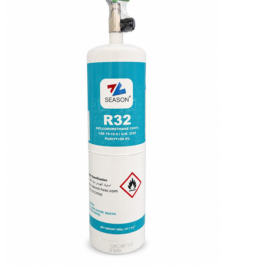 گاز R32 سیزن SEASON وزن 650 گرم خالص (پس کرایه)
