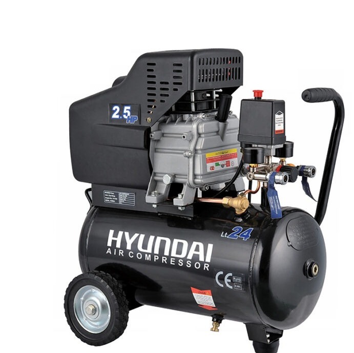 کمپرسور هوا 24 لیتر هیوندای مدل AC-2425A
