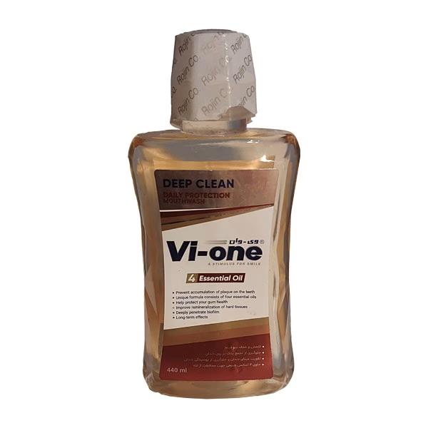 دهان شویه وی وان مدل Deep Clean حجم 440 میلی لیتر