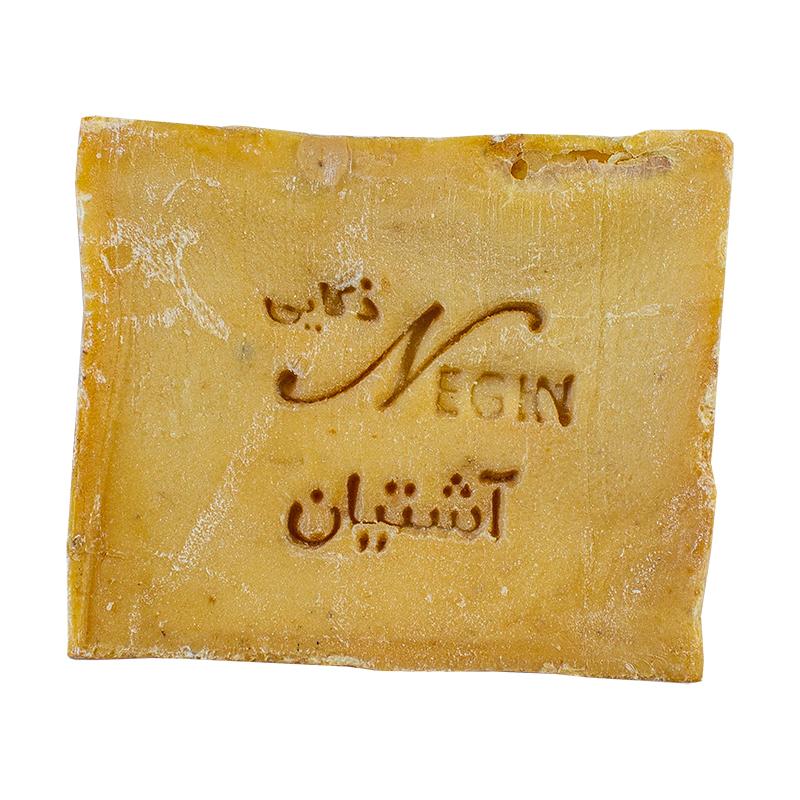 صابون شستشو صابون سنتی آشتیان ذکایی مدل بابونه وزن 100 گرم