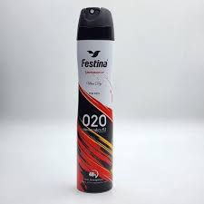 اسپری ضدتعریق و خوشبو کننده بدن رایحه مولکول 020 فستینا Festina حجم 200 میلی لیتر