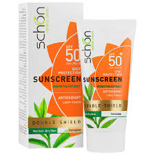 ضد آفتاب شون دابل شیلد پوست خشک SPF50 (بی رنگ)