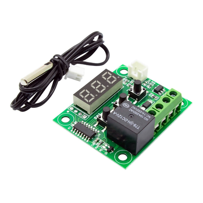 ماژول ترموستات کنترل دما دستگاه جوجه کشی مدل W1209 ارسال پس کرایه