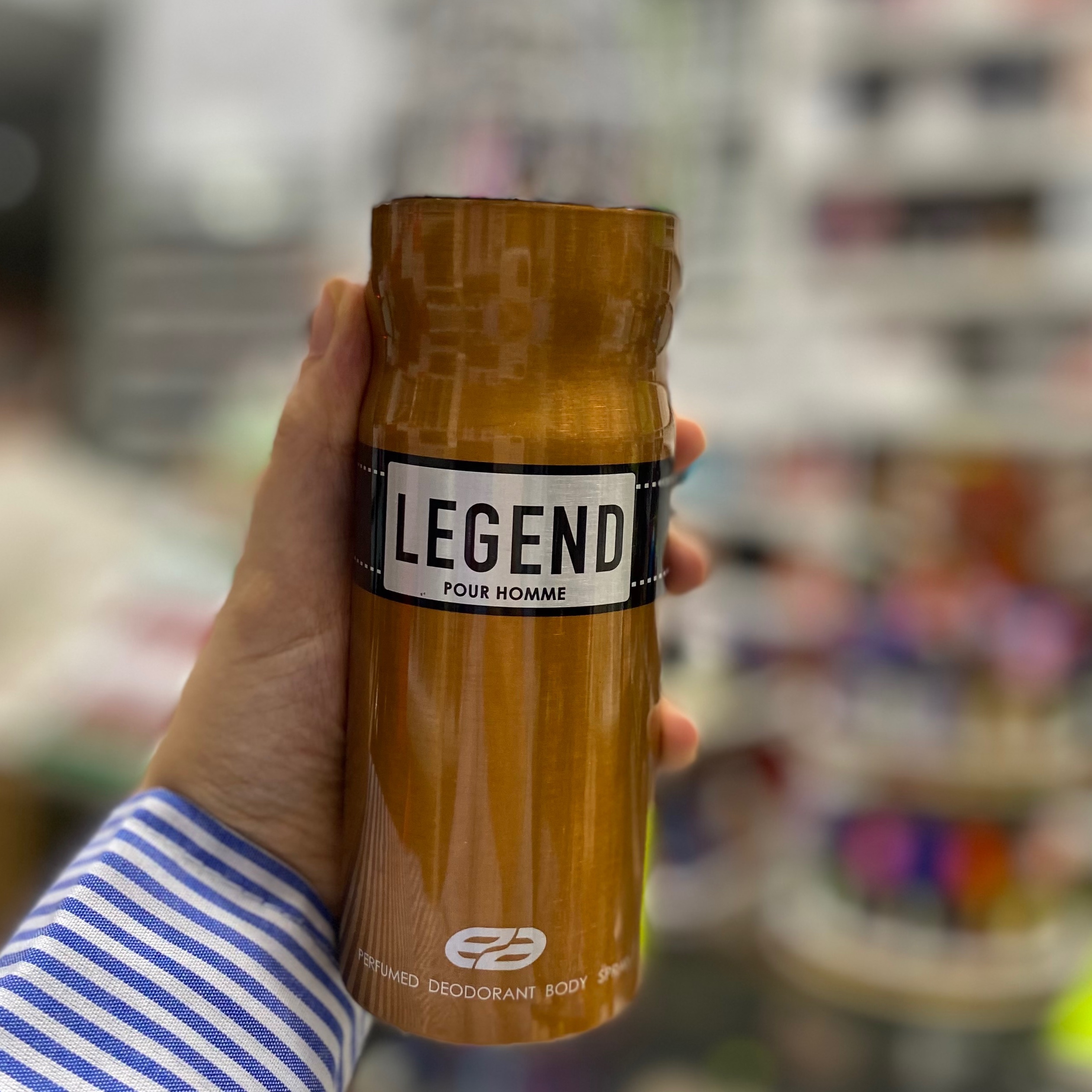 اسپری عمادارا رایحه لجند Legend قهوه ای حجم 200 میلی لیتر 