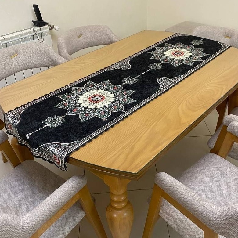 رانر رومیزی ترنج یشمی