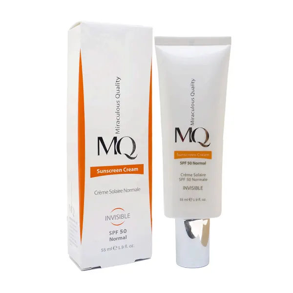 کرم ضد آفتاب پوست نرمال تا خشک SPF50 ام کیو MQ