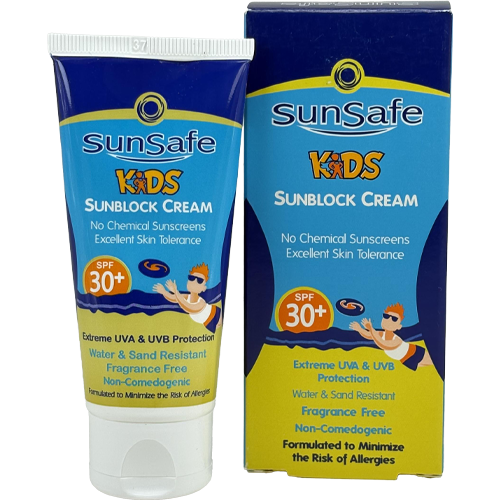 کرم ضدآفتاب سانسیف SPF30 مخصوص کودکان – محافظت ایمن و ملایم
