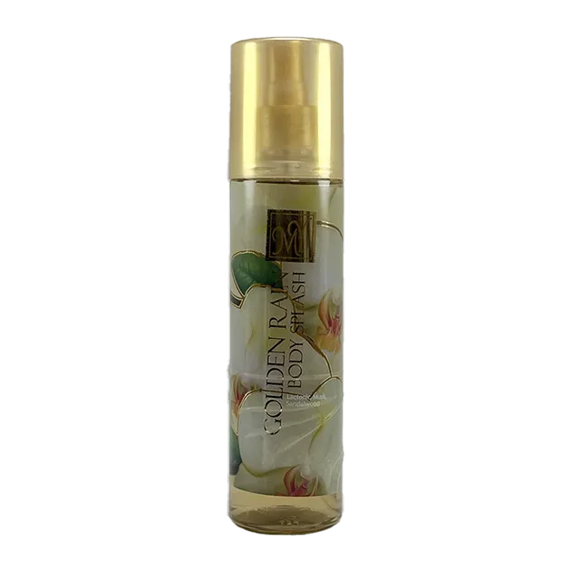 بادی اسپلش زنانه مای My Golden Rain Body Splash – حجم 200 میلیلیتر، با رایحه ملایم و شیرین زنانه