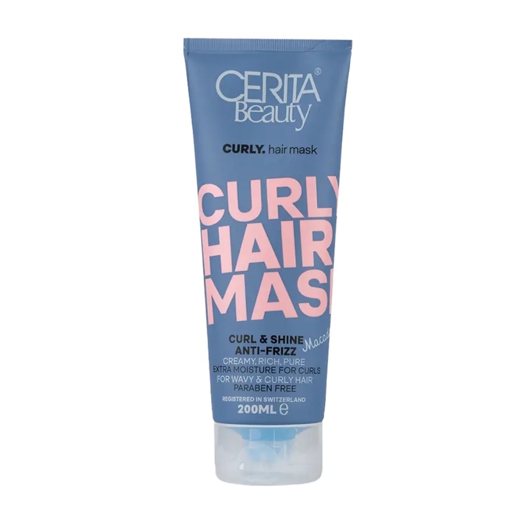 ماسک مو سریتا موی فر مدل Curly حجم 200 میلی لیتر