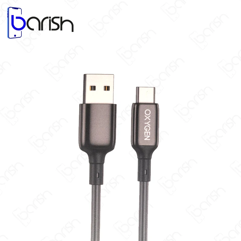 کابل دیتا و شارژ USB به Type-C اکسیژن مدل LX-18