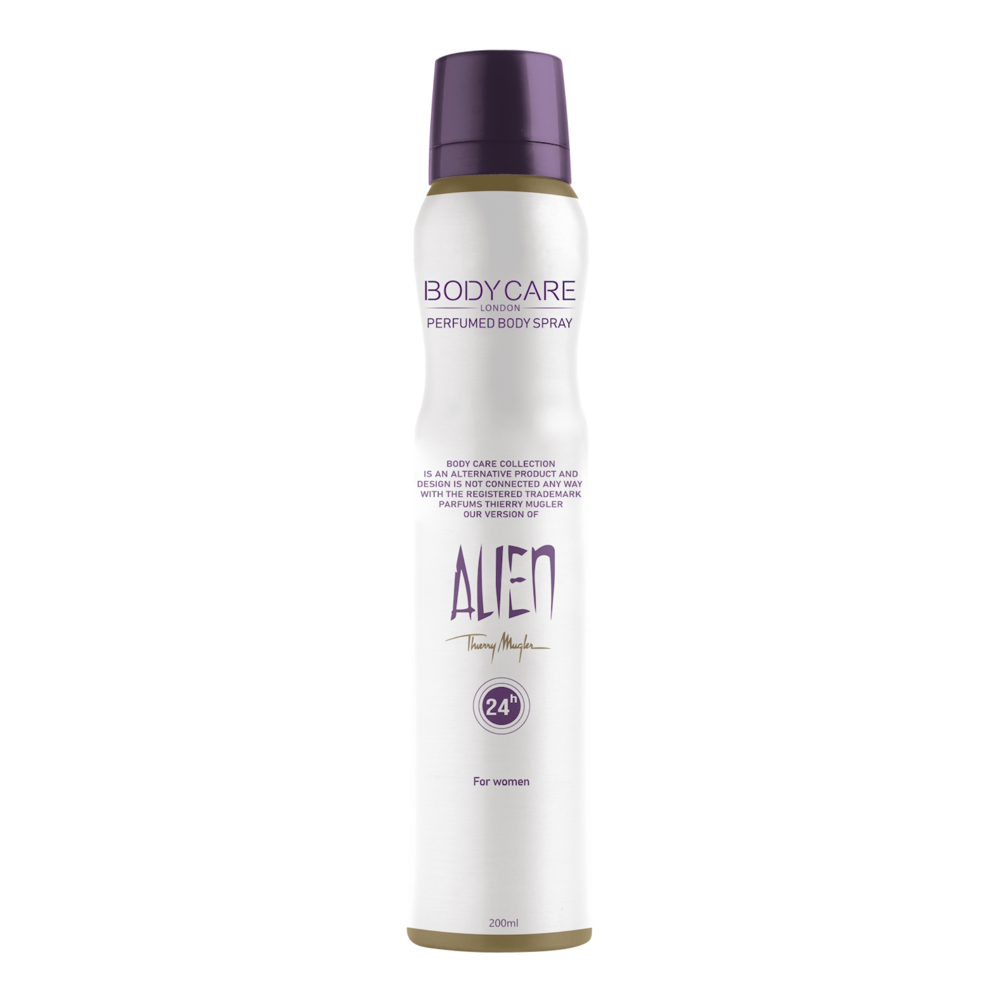 اسپری زنانه بادی کر BODY CARE مدل الین Alien حجم 200 میلی لیتر