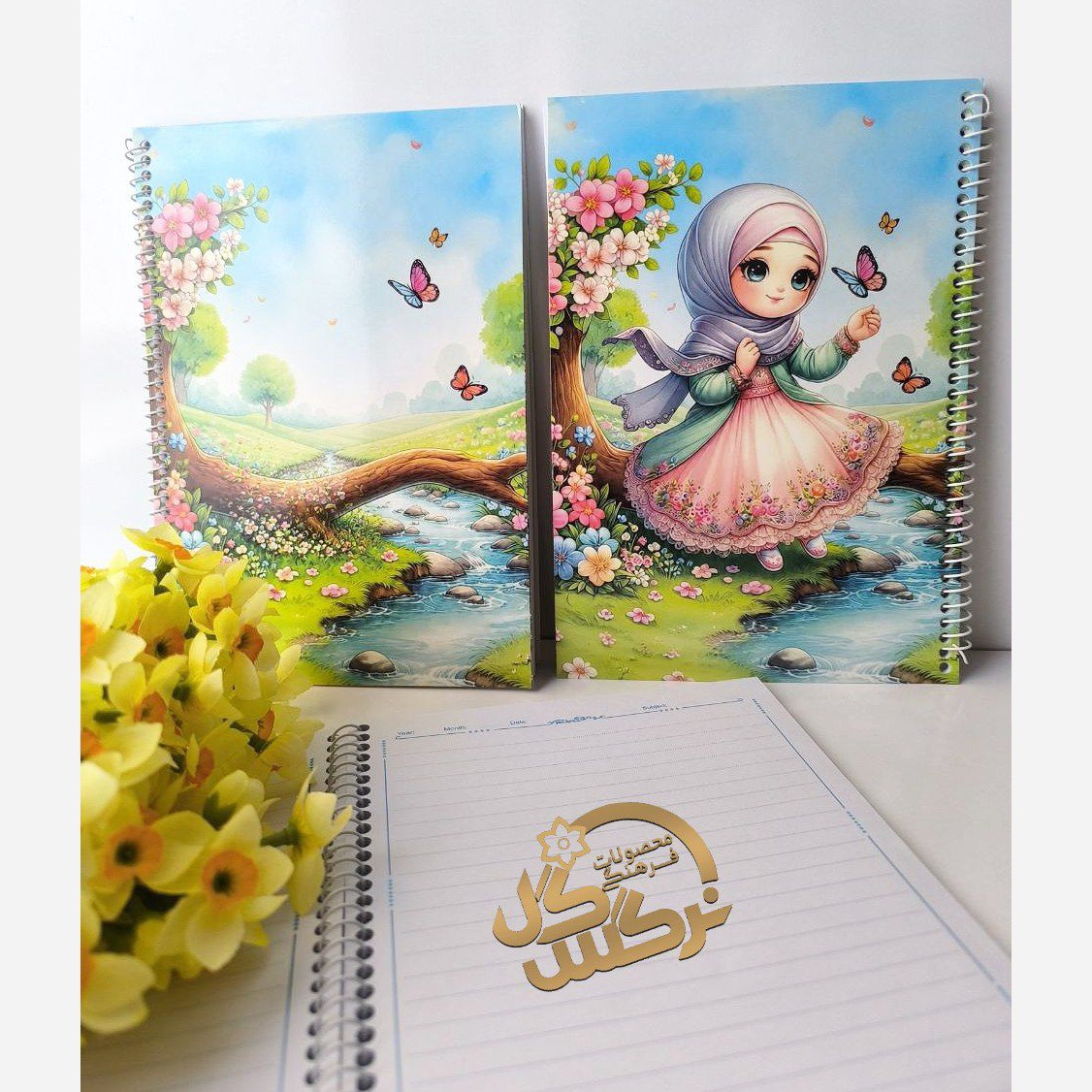 دفترخطی50برگ دخترانه8