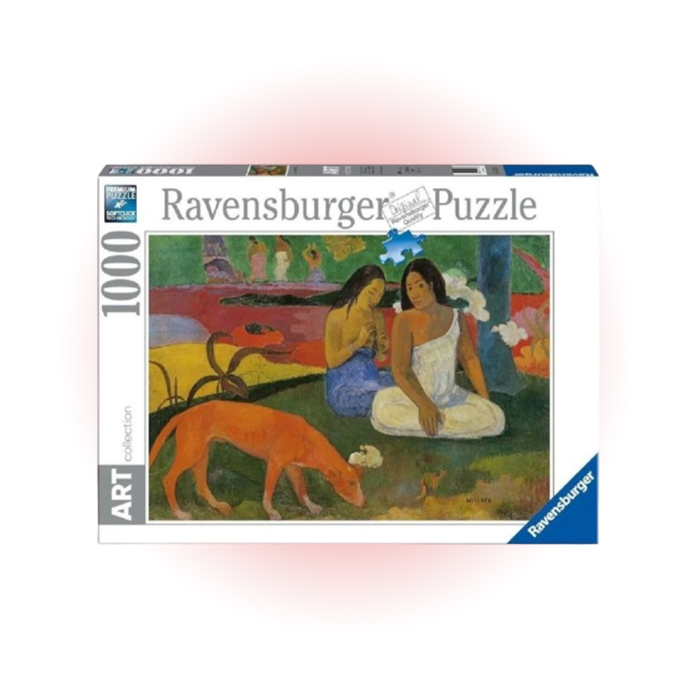 پازل 1000 تکه سگ قرمز اثر پل گوگن برند Ravensburger