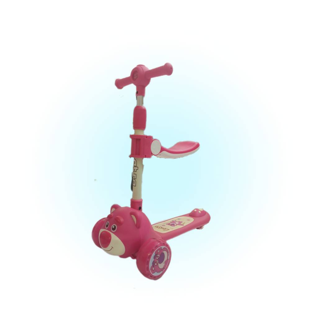 اسکوتر 3 چرخ چراغ دار صندلی دار(scooter)