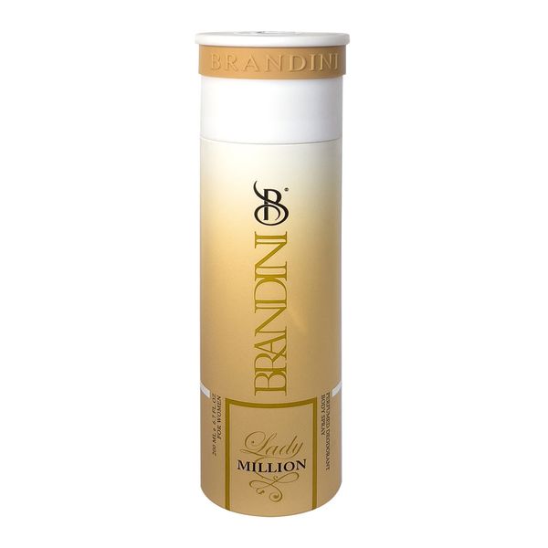 اسپری بدن زنانه مدل لیدی میلیون برندینی200ML