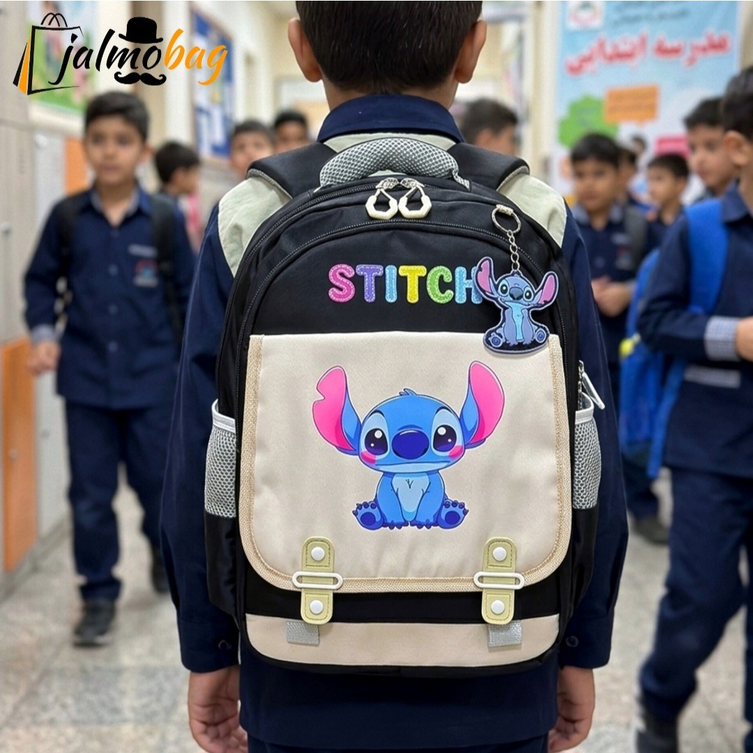 نمای 7 خرید کوله پشتی ابتدایی استیج (STITCH) کد 4428