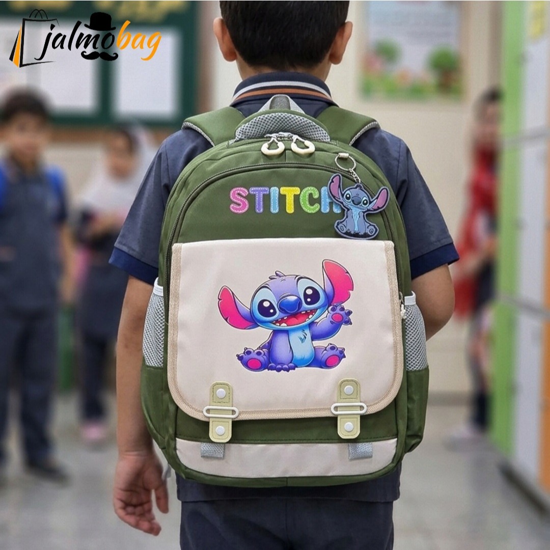 نمای 8 خرید کوله پشتی ابتدایی استیج (STITCH) کد 4428