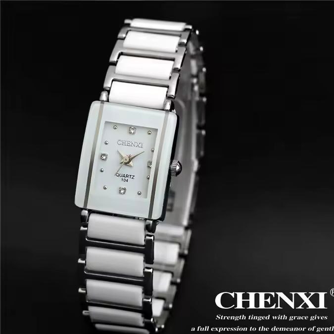 ساعت مچی زنانه چنکسی مدل CHENXI 104 سفید