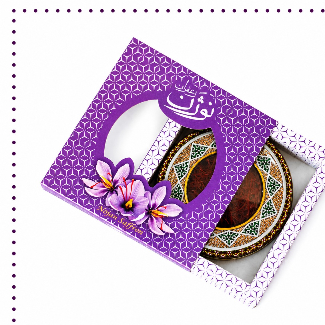 خاتم 3 گرم زعفران سوپر نگین صادراتی
