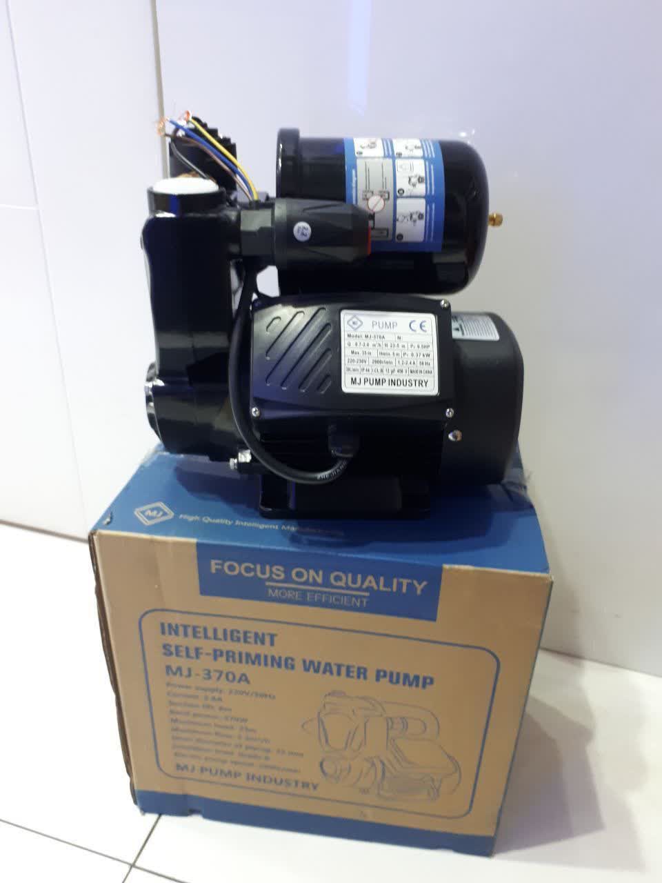 پمپ آب نیم اسب خود مکش هوشمند ام جی MJ PUMP مدل 370A
