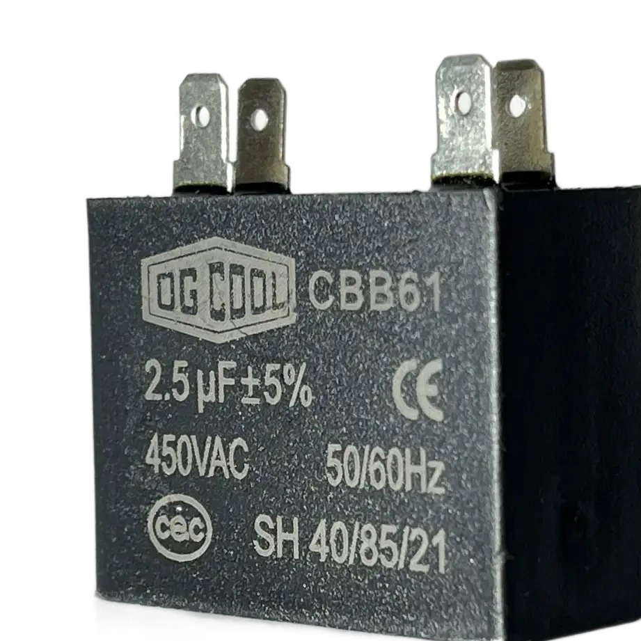 خازن 2.5 میکروفاراد کولرگازی