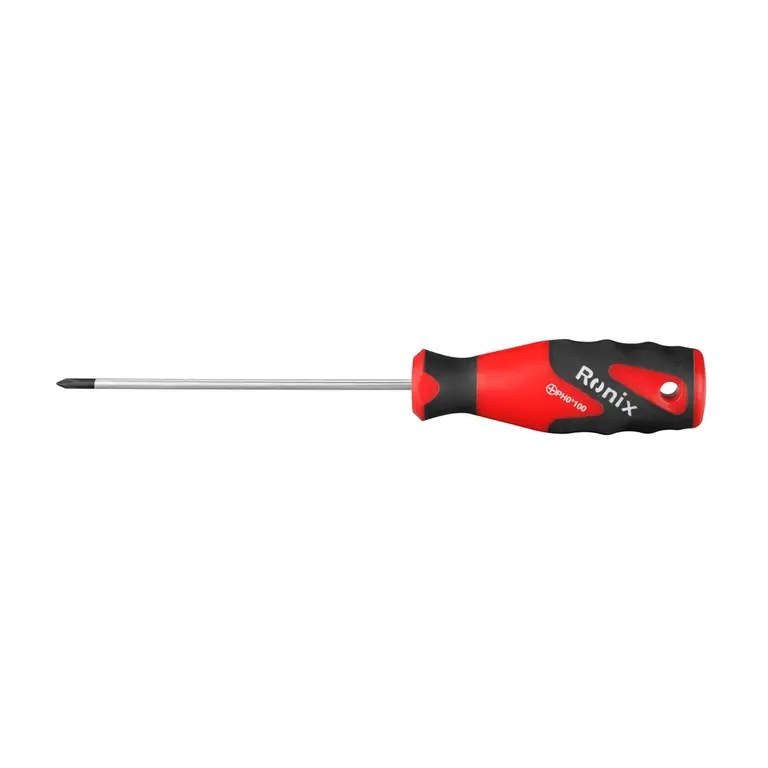 پیچ گوشتی تکی دسته TPR چهارسو 100*3 RH-2836 رونیکس