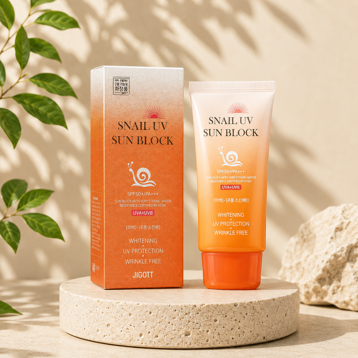 ضد آفتاب حلزون جیگوت spf 50