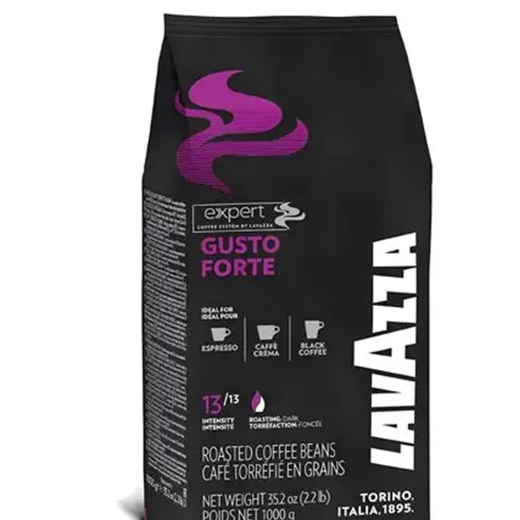 دانه قهوه لاوازا گوستو فورته اورجینال 1 کیلوگرم - LAVAZZA GUSTO FORTE