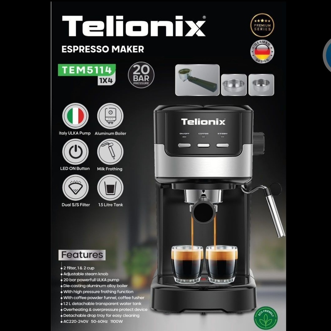 اسپرسوساز Telionix TEM5114