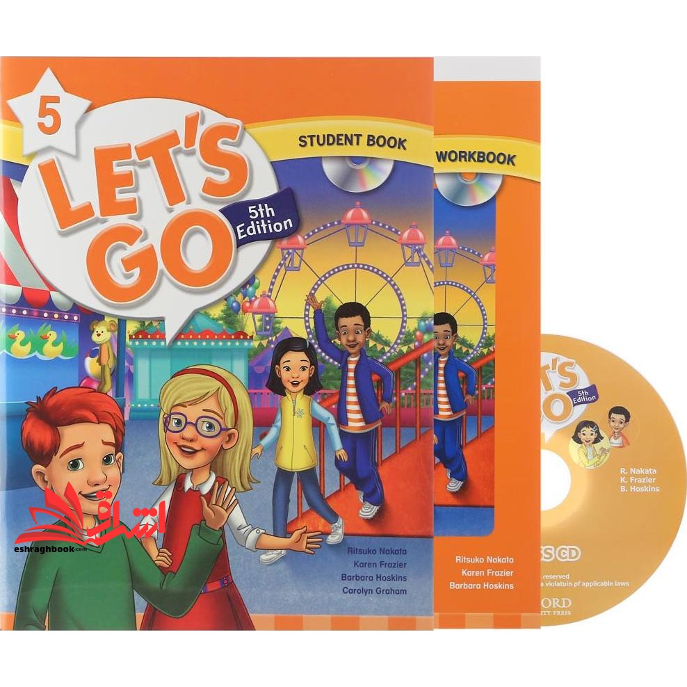 کتاب lets go 5 SB+WB 5th edition (cambridge university press (کمبریج))