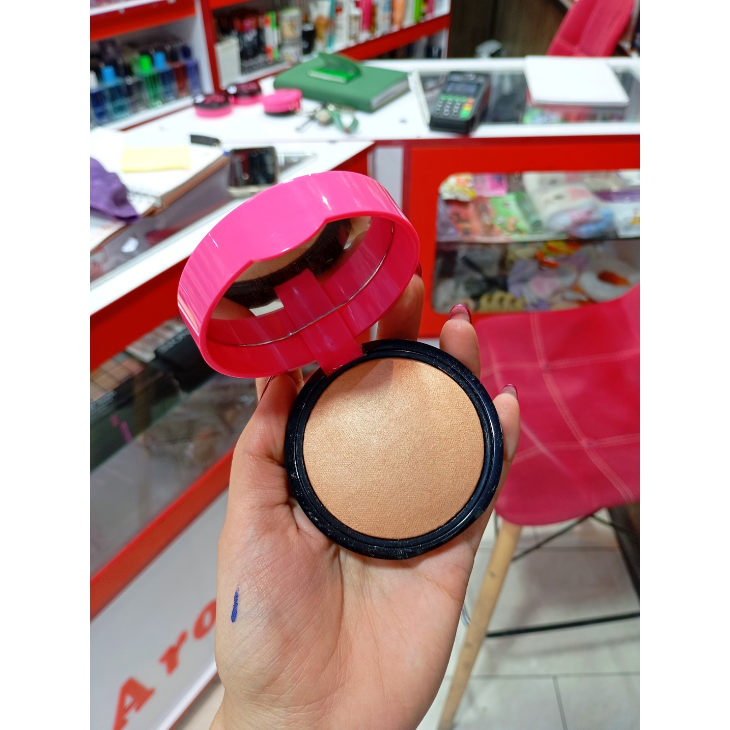 هایلایتر پودری کالیستا کد 03+هدیه