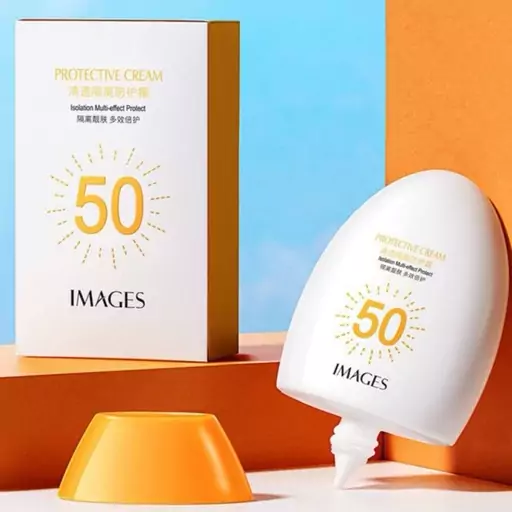 کرم ضد آفتاب و بدون رنگ با spf 50 ضد لک 