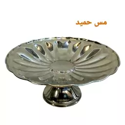 شیرینی خوری مسی سه بعدی کروم شده رنجان