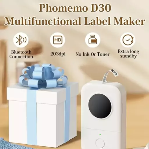 دستگاه لیبل ساز فوممو مدل Phomemo D30