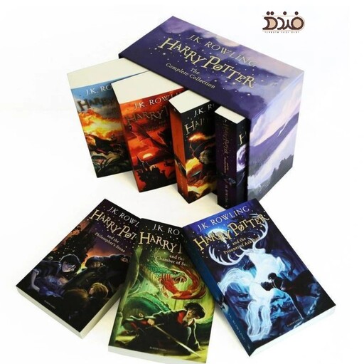 کتاب رمان هری پاتر  6 (شاهزاده دورگه)، (Harry Potter 1،  Half-Blood Prince ، اثر J. K Rowling (جی کی رولینگ)،جلد برجسته 