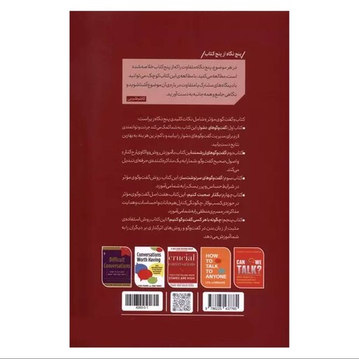 کتاب گفت و گوی موثر از پنج نگاه اثر جمعی از نویسندگان انتشارات پرستو