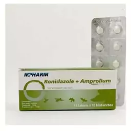 قرص Ronidazol پرندگان کوزیمو 